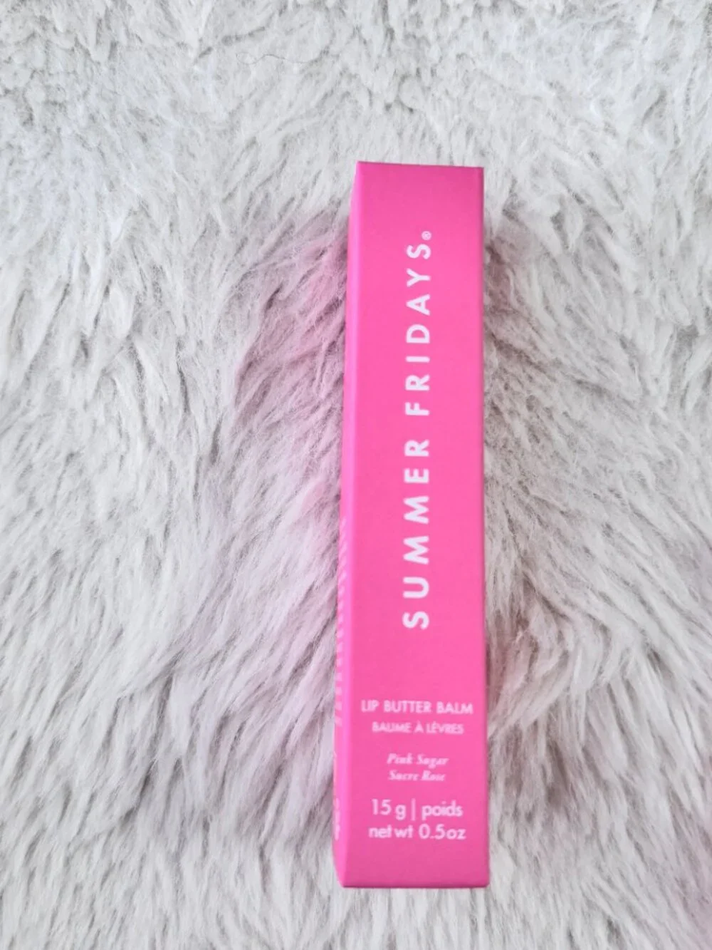 1pc/ Pink Sugar  /Summer Fridays Lip Butter Balm Conditioning Lip Mask New box